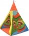 Палатка игровая "Домик индейца - 1", 120х120х150 см фото книги маленькое 2