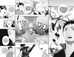 Волейбол! Книга 1. Хината и Кагэяма. Вид с высоты фото книги 5