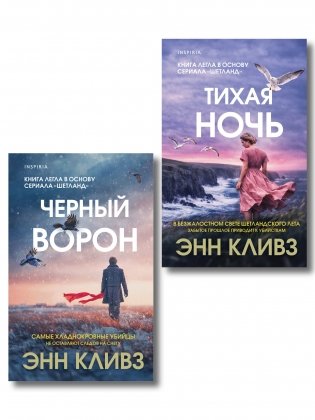 Комплект из 2-х книг (Черный ворон. Тихая ночь) фото книги