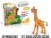 Конструктор пластиковый 3D "Жираф" (83 детали) фото книги маленькое 2