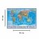 Политическая карта "Мир" 1:55 М, 59х40 см (капсульная ламинация) фото книги маленькое 3