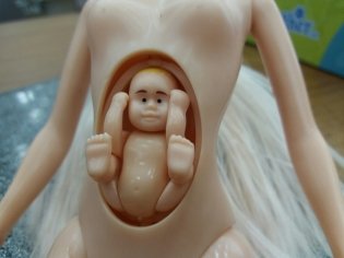 Кукла беременная (съемный живот) с ребенком фото книги 3