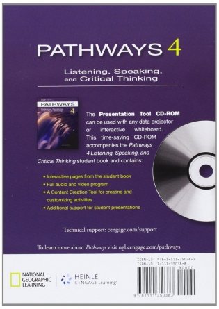 CD-ROM. Pathways. Listening and Speaking 4. Presentation Tool фото книги 2