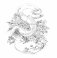 Скетчбук-раскраска. Волшебный мир Кэна Мацуды (черная с цветком) фото книги маленькое 10
