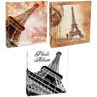 Фотоальбом магнитный "Paris", 50 листов, 23x28 см, на 3 кольцах фото книги