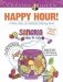 Creative Haven Happy Hour!: A Wine, Beer, and Cocktails Coloring Book фото книги маленькое 2
