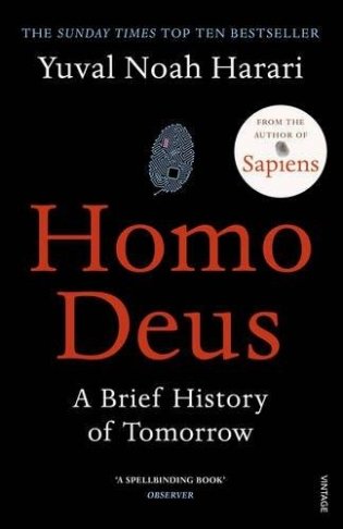 Homo Deus: A Brief History of Tomorrow фото книги