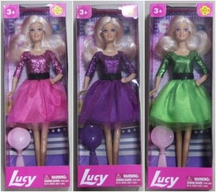 Кукла Defa Lucy "Модница" с аксессуарами фото книги