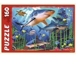 Пазлы "Акулы № 2", 160 элементов фото книги