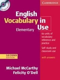 English Vocabulary in Use: Elementary with Answers and CD-ROM (+ CD-ROM) фото книги