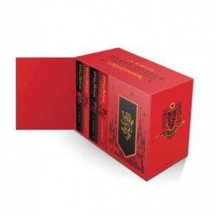 Harry Potter Gryffindor House Editions Hardback Box Set фото книги