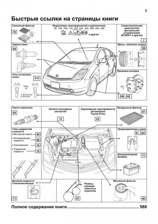 Toyota Prius. Модели 2003-2009 года выпуска. Руководство по ремонту и техническому обслуживанию фото книги 2