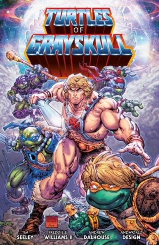 Motu/Tmnt Turtle Grayskull Tpb фото книги