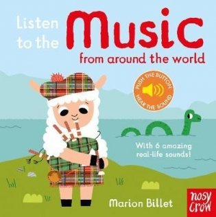 Listen to the Music from Around the World (board book) фото книги