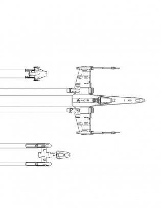 Звёздные Войны. Изгой один. Коллекционные арт-постеры для раскрашивания фото книги 8