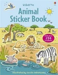 Animal Sticker Book фото книги