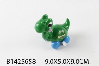 Заводная игрушка "Динозаврик", 9x5x9 см фото книги