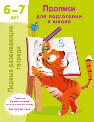 Прописи для подготовки к школе. 6-7 лет фото книги