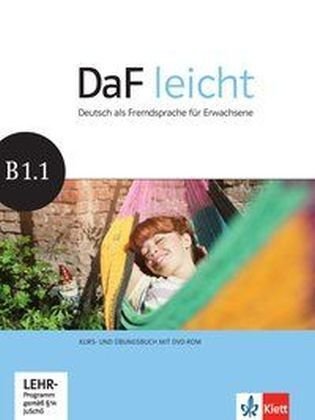 DaF leicht B1.1. Deutsch als Fremsprache für Erwachsene. Kurs - und Übungsbuch (+ DVD) фото книги