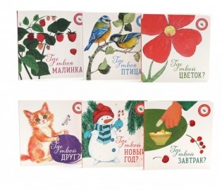 Книги для малышей: волшебство настоящего (комплект из 6-ти книг) фото книги