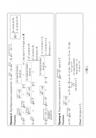 Алгебра. 8 класс. Опорные конспекты фото книги 8