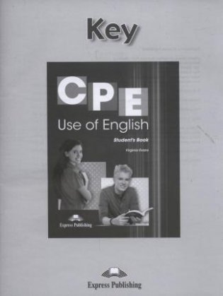 CPE Use of English 1. Answer Key фото книги
