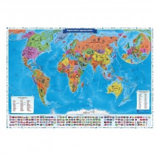 Скретч-карта мира "Карта твоих путешествий" в тубусе, 86 х 60 см фото книги 2