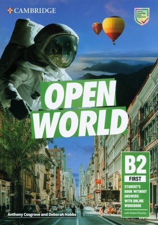 Open World B2 First. Student's Book without Answers with Online Workbook фото книги