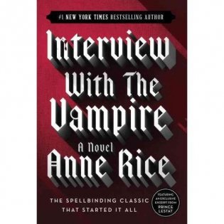 Interview with the Vampire фото книги