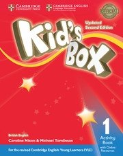 Kid’s Box Updated 2Ed Activity Book 1 + Online Resources фото книги