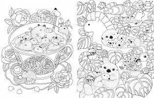 A Million Baby Animals: Little Creatures to Colour фото книги 3