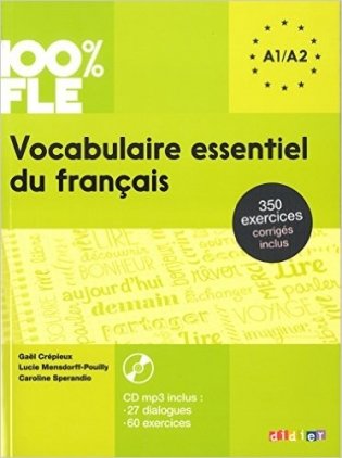 Vocabulaire essentiel du français (+ CD-ROM) фото книги