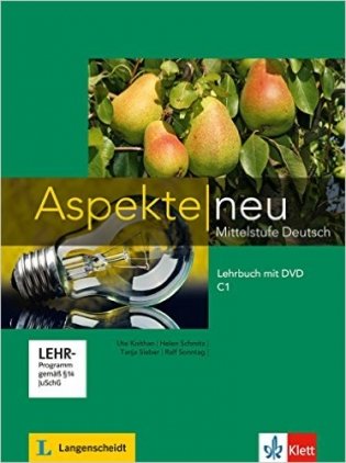 Aspekte NEU C1 Lehrbuch (+ DVD) фото книги