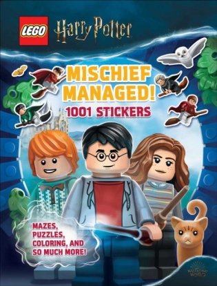 Lego(r) Harry Potter(tm): Mischief Managed! 1001 Stickers фото книги
