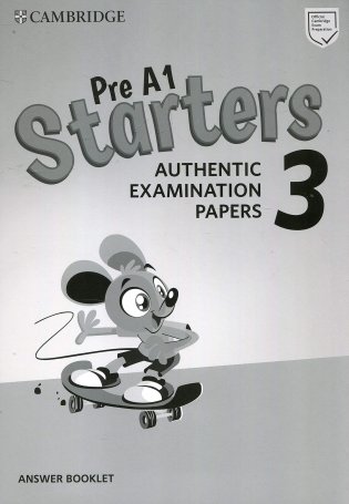 Pre A1 Starters 3. Authentic Examination Papers. Answer Booklet фото книги