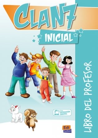 Clan 7 con ¡Hola, amigos! Libro del Profesor. Nivel inicial фото книги