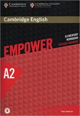 Cambridge English Empower Elementary Workbook without Answers with Downloadable Audio фото книги