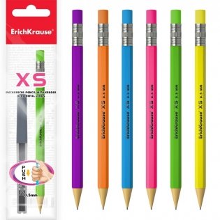 Карандаш механический "XS" с набором грифелей, 0.5 мм, HB фото книги