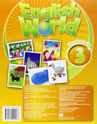 English World 3 Flashcards фото книги 8