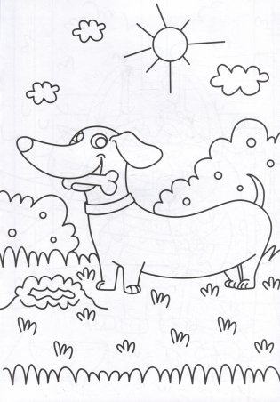 Раскраска с карандашами «Кошки и собаки» (комплект из 2-х предметов) фото книги 4