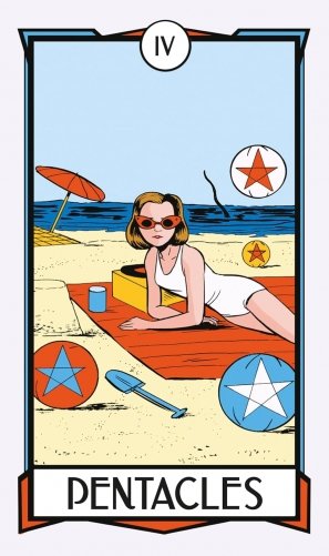 Christina Ricci's Cat Full of Spiders Tarot Deck and Guidebook фото книги 18