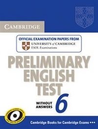Cambridge Preliminary English Test 6 Student's Book without Answers фото книги