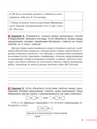 Русский язык: тренажер по пунктуации. 8—11 классы фото книги 9