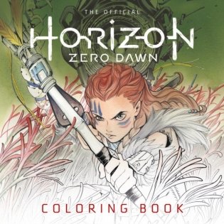 The Official Horizon Zero Dawn Coloring Book фото книги
