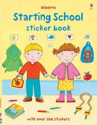 Starting School Sticker Book фото книги