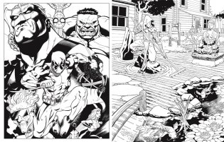 Marvel`s Deadpool: the Official Colouring Book фото книги 2