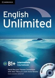 English Unlimited Intermediate Coursebook with E-Portfolio (+ DVD) фото книги