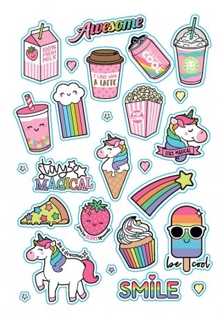 В точку! Bullet-journal. Наклейки для Bullet Journal. Более 300 наклеек (розовая) фото книги 2