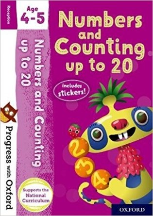 Progress with Oxf: Numbers and Counting up to 20. Age 4-5 фото книги