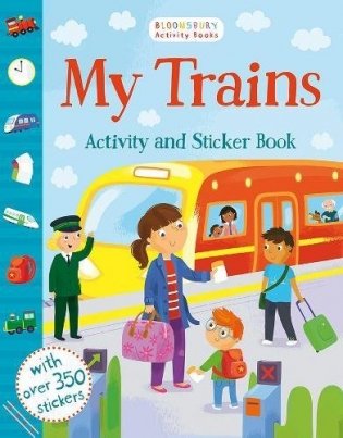 My Trains. Activity and Sticker Book фото книги